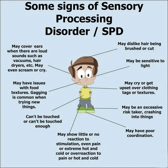 signs of sensory processing disorder