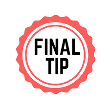 Final Tip