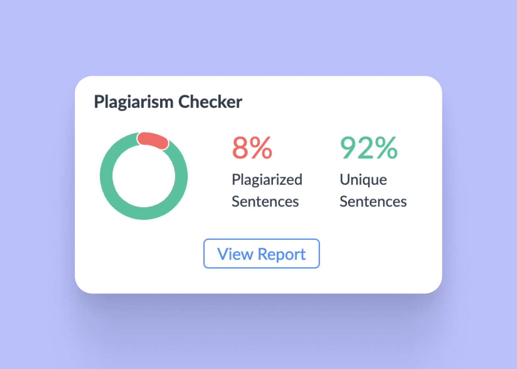 Plagiarism Checker Help