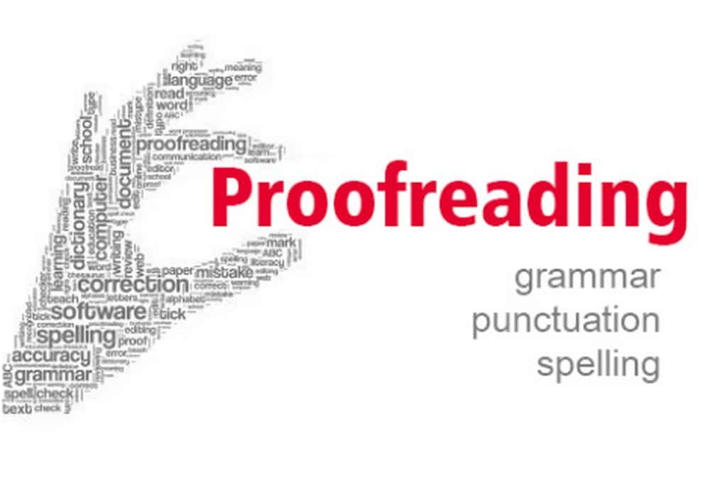 research paper proofreading